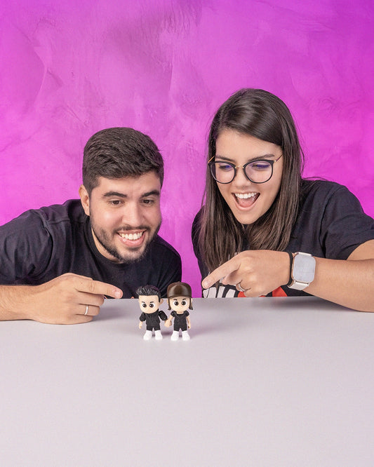 Mini Me Couple custom action figure